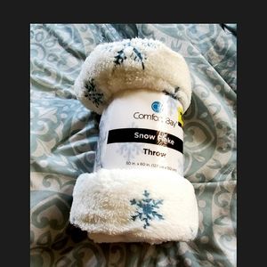 Snowflake blanket